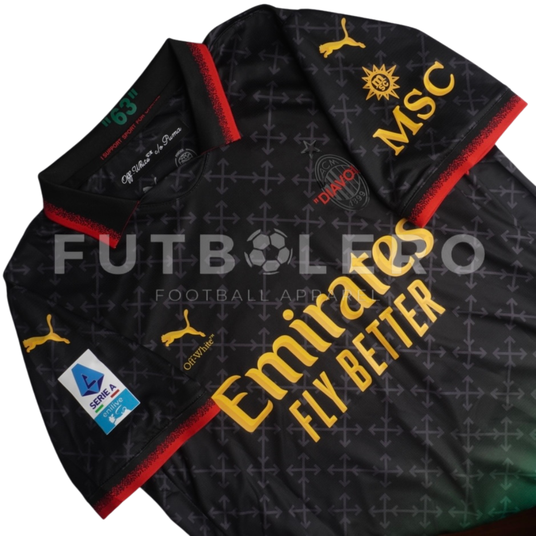 AC Milan x Off White ( Black)