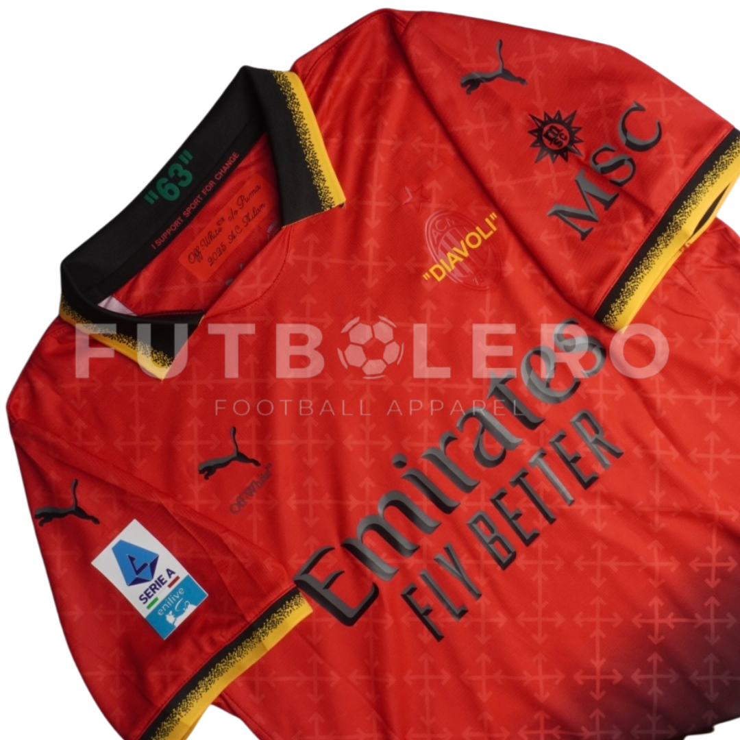 AC Milan x Off White ( Red)