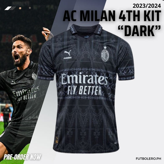 AC Milan 4th Kit 23/24 ( DARK)