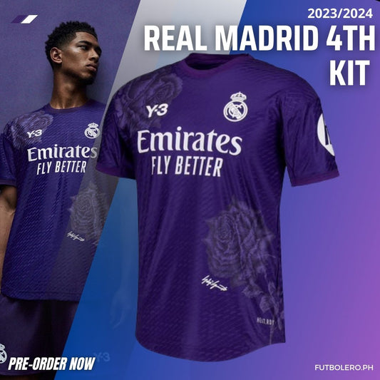 Real Madrid 4th Kit 23/24 ( Purple)