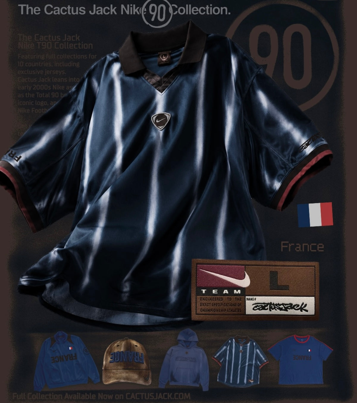 Cactus Jack x France ( Limited Edition)