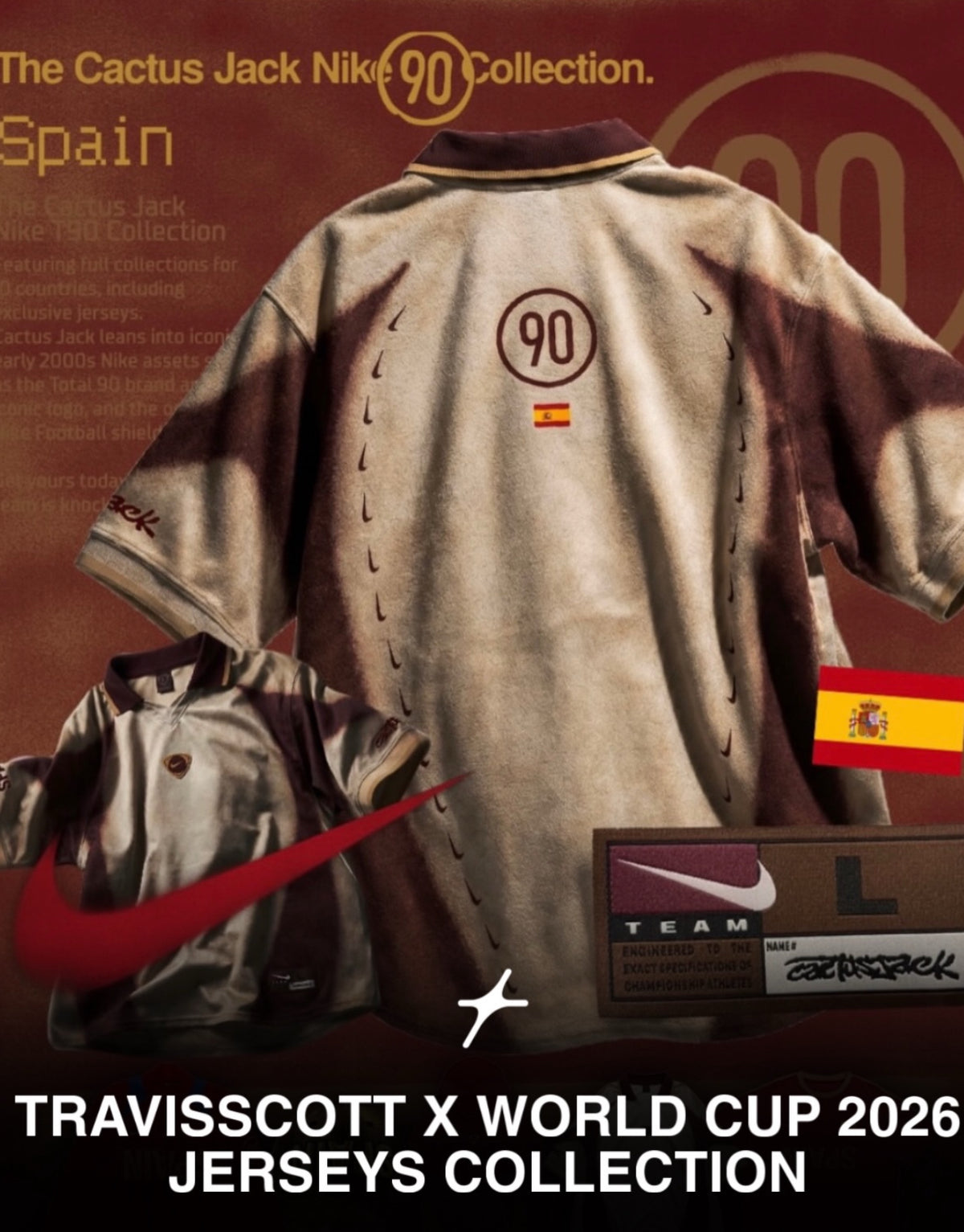Cactus Jack x Spain ( Limited Edition)