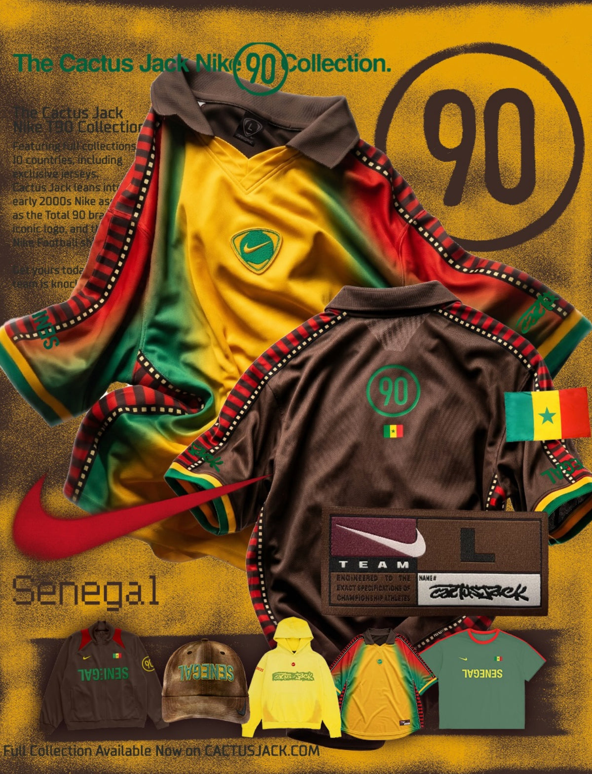 Cactus Jack x Senegal ( Limited Edition)