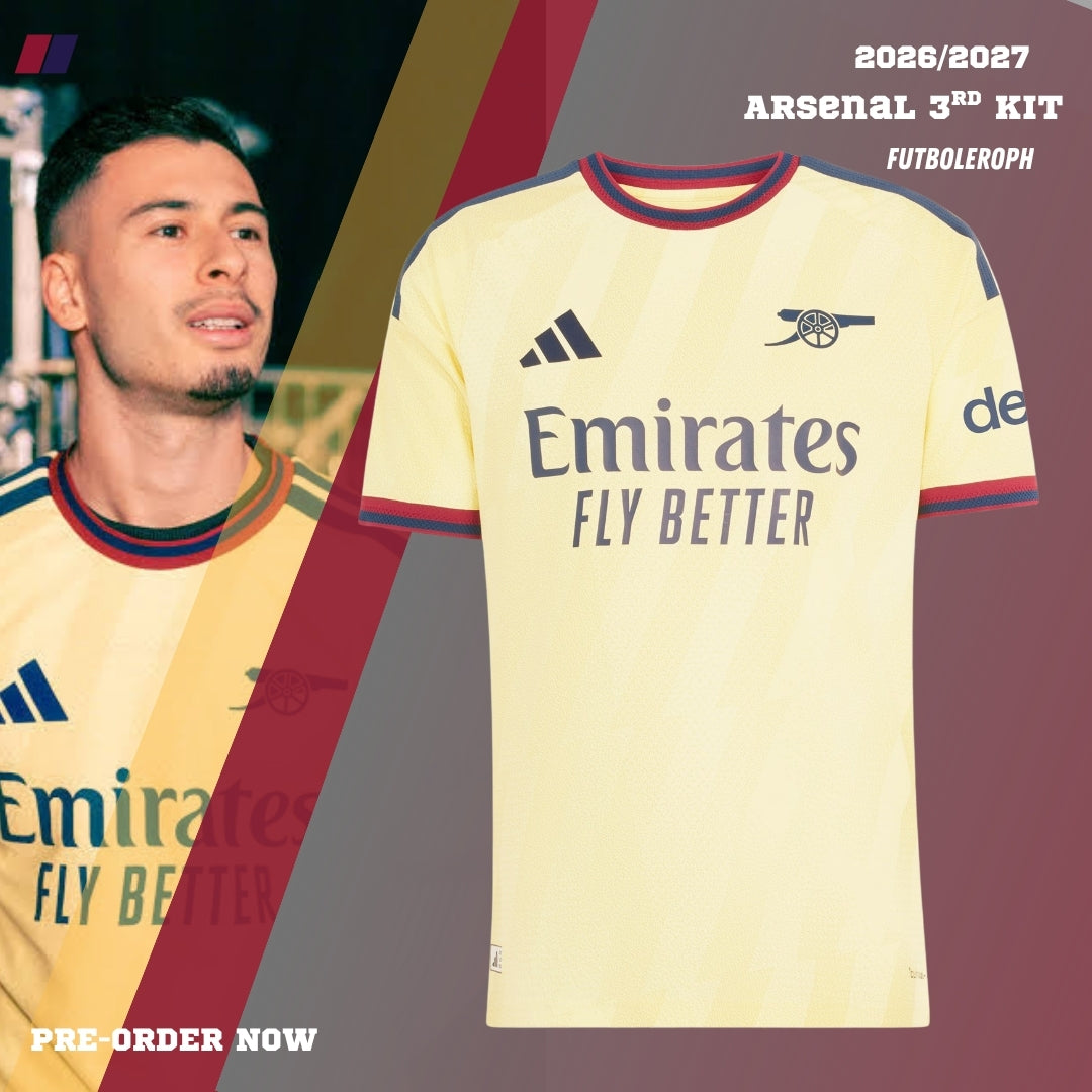 Arsenal 3rd Kit 26/27