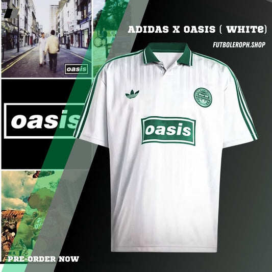 Adidas x Oasis ( White/ Green)